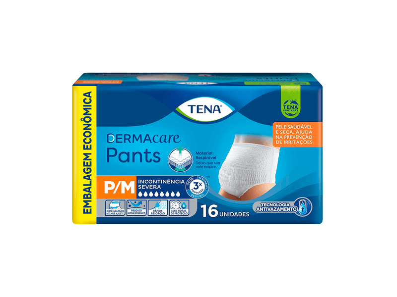 Roupa-Intima-Tena-Pants-Dermacare-P-M-16-Unidades