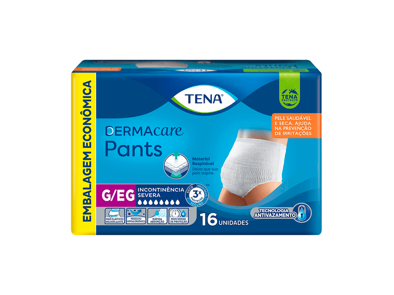 Roupa-Intima-Tena-Pants-Dermacare-G-EG-16-Unidades