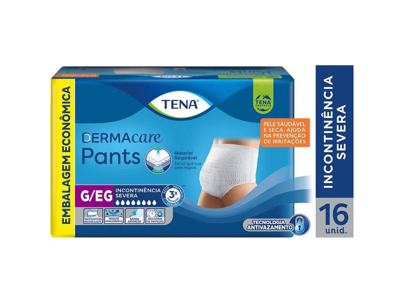 Roupa-Intima-Tena-Pants-Dermacare-G-EG-16-Unidades