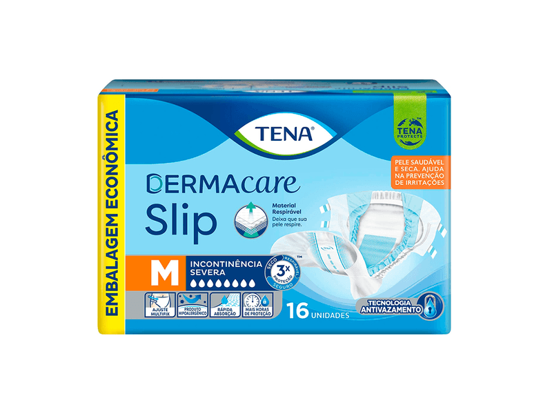 Fralda-Geriatrica-Tena-Slip-Dermacare-M-16-Unidades