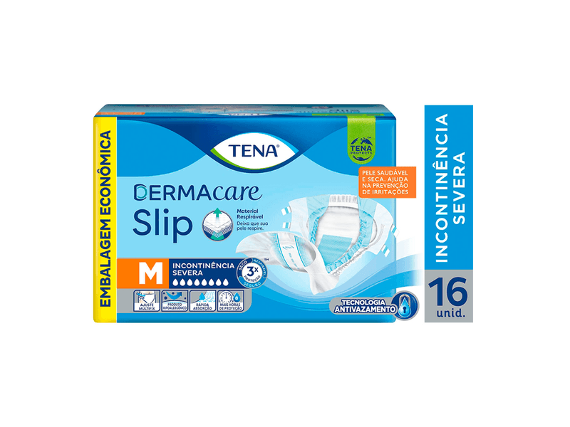 Fralda-Geriatrica-Tena-Slip-Dermacare-M-16-Unidades