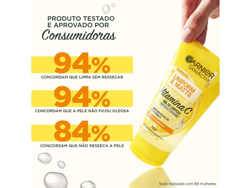 Gel-de-Limpeza-Facial-Antibacteriano-Garnier-Uniform---Matte-Vitamina-C-150ml