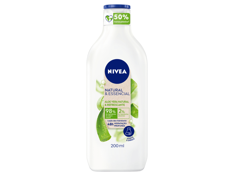 Locao-Corporal-Hidratante-Aloe-Vera-Nivea-Natural---Essencial-200ml