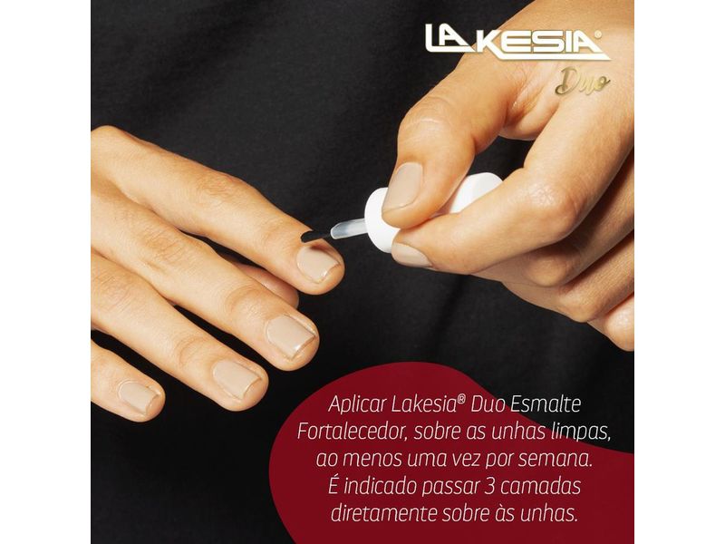 Base-e-Esmalte-Fortalecedor-de-Unhas-Lakesia-Duo-Preto-Groselha-Negra-9ml