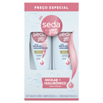 Kit Shampoo + Condicionador Seda By Niina Secrets Hidra Micelar + Hialurônico 325ml