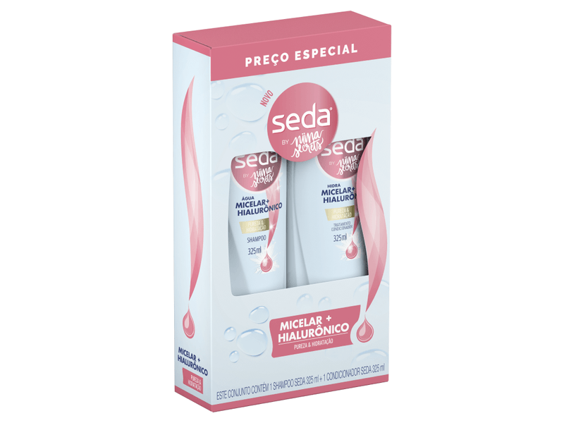 Kit-Shampoo---Condicionador-Seda-By-Niina-Secrets-Hidra-Micelar---Hialuronico-325ml