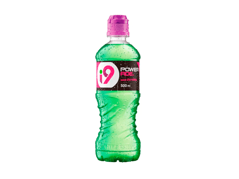 Isotônico Powerade I9 Sabor Uva Verde 500ml