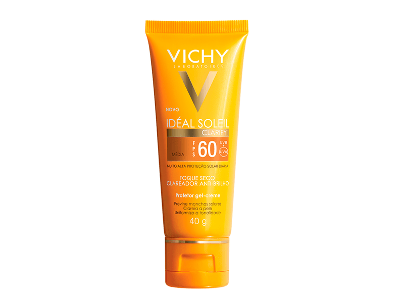 Kit-Protetor-Solar-Ideal-Soleil-Clarify-Cor-Media-FPS60---Gel-de-Limpeza-Normaderm-40g