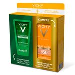 Kit-Protetor-Solar-Ideal-Soleil-Clarify-Cor-Media-FPS60---Gel-de-Limpeza-Normaderm-40g