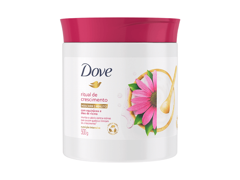 Máscara 1 Minuto Dove Ritual de Crescimento 500g