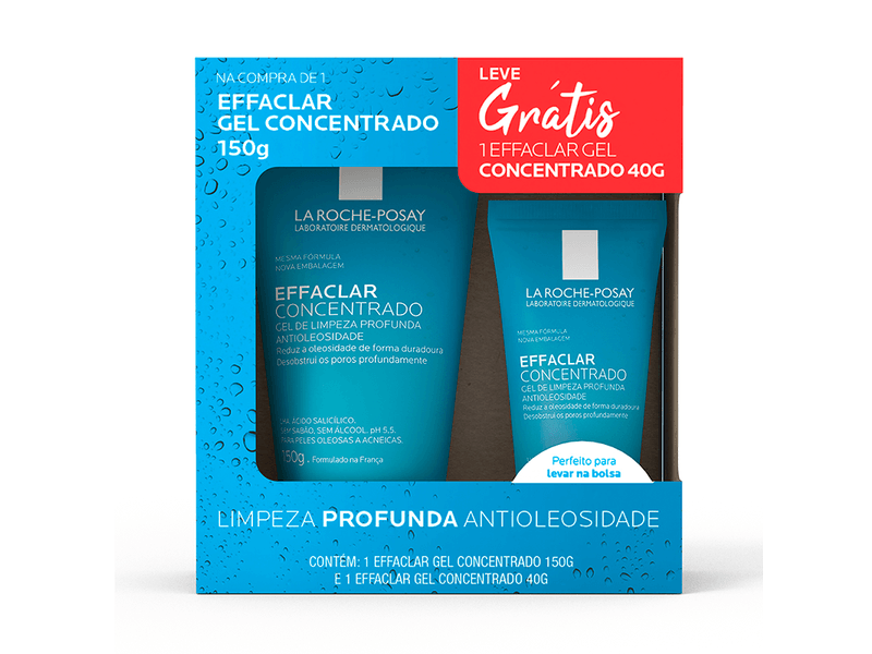 Kit-Gel-de-Limpeza-Facial-Effaclar-Concentrado-La-Roche-Posay-150g---40g