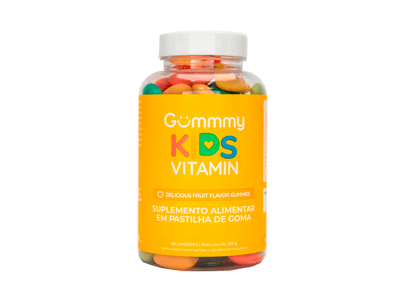 Suplemento-Alimentar-Gummy-Kids-Vitamin-Delicious-Fruit-Flavor-60-Gomas