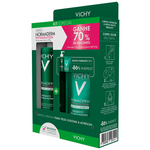 Kit-Gel-de-Limpeza-Profunda-Vichy-Normaderm-Phytosolution-Intensivo-300g---Refil-240g