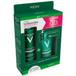 Kit-Gel-de-Limpeza-Profunda-Vichy-Normaderm-Phytosolution-Intensivo-300g---Refil-240g