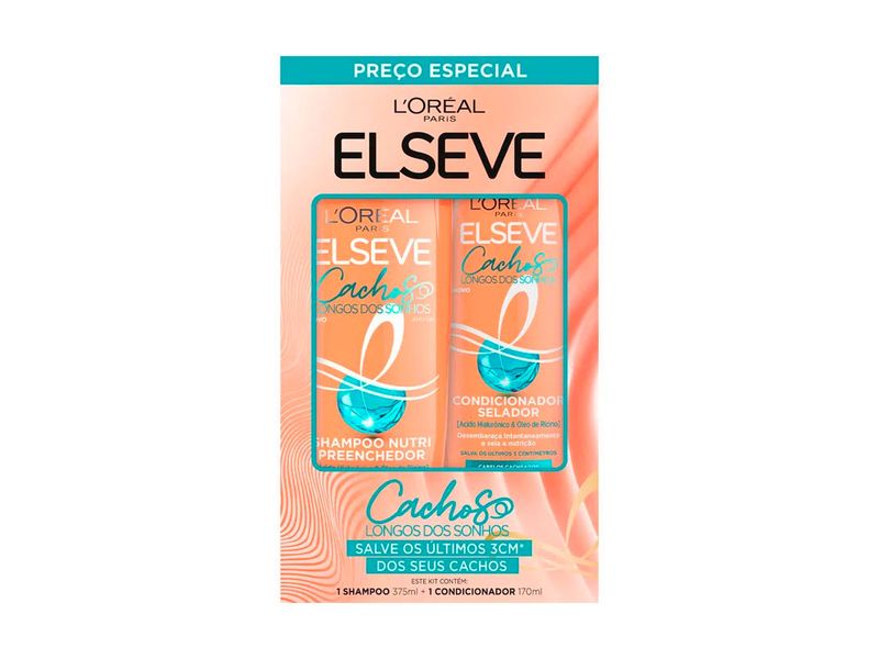 Kit-Shampoo-375ml---Condicionador-170ml-L-Oreal-Paris-Elseve-Cachos-Longos-dos-Sonhos