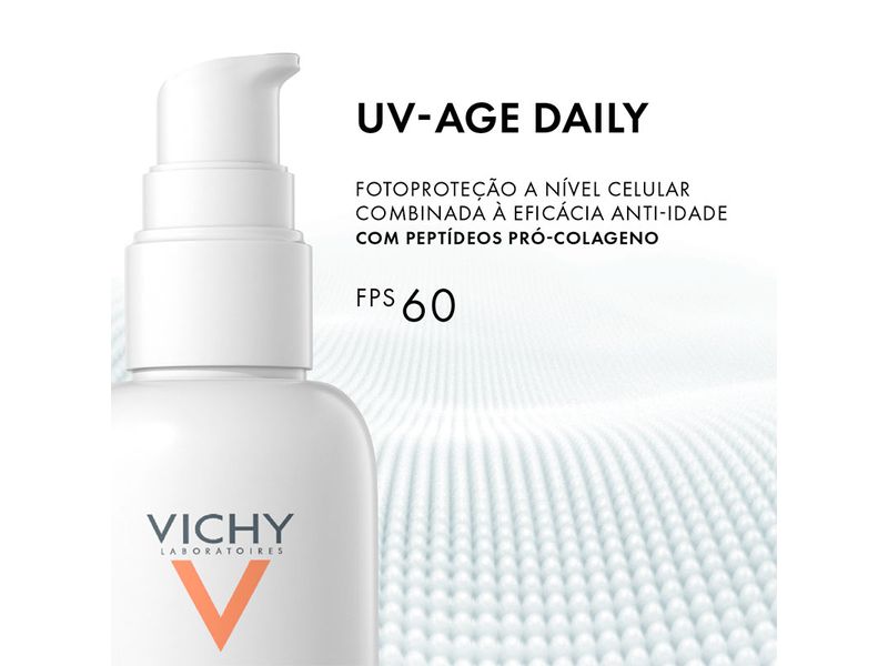 Protetor-Solar-Facial-Vichy-UV-Age-Daily-Cor-5.0-FPS60-40g