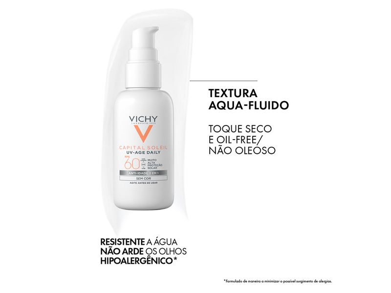 Protetor-Solar-Facial-Vichy-UV-Age-Daily-sem-Cor-FPS60-40ml
