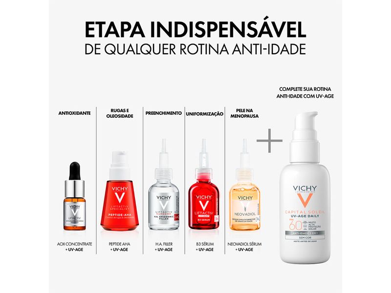 Protetor-Solar-Facial-Vichy-UV-Age-Daily-Cor-5.0-FPS60-40g