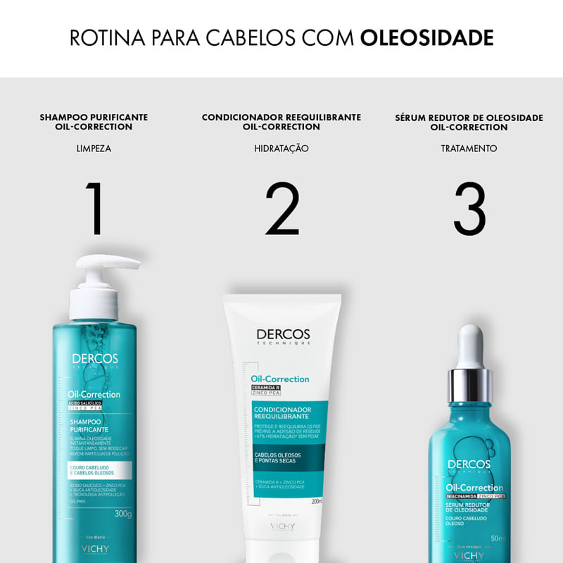 Shampoo Vichy Dercos Oil-Correction 300g