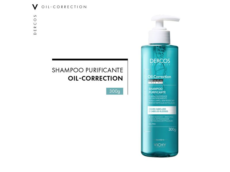 Shampoo-Vichy-Dercos-Oil-Correction-300g
