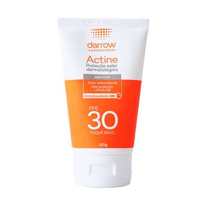 Protetor Solar Facial Actine Darrow Antioleosidade FPS30 sem Cor 120g