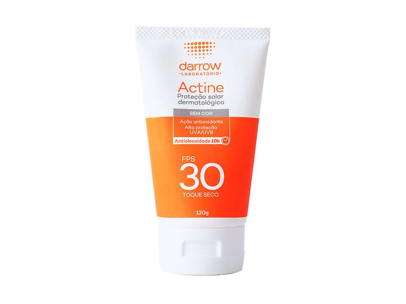 Protetor-Solar-Facial-Actine-Darrow-Antioleosidade-FPS30-sem-Cor-120g