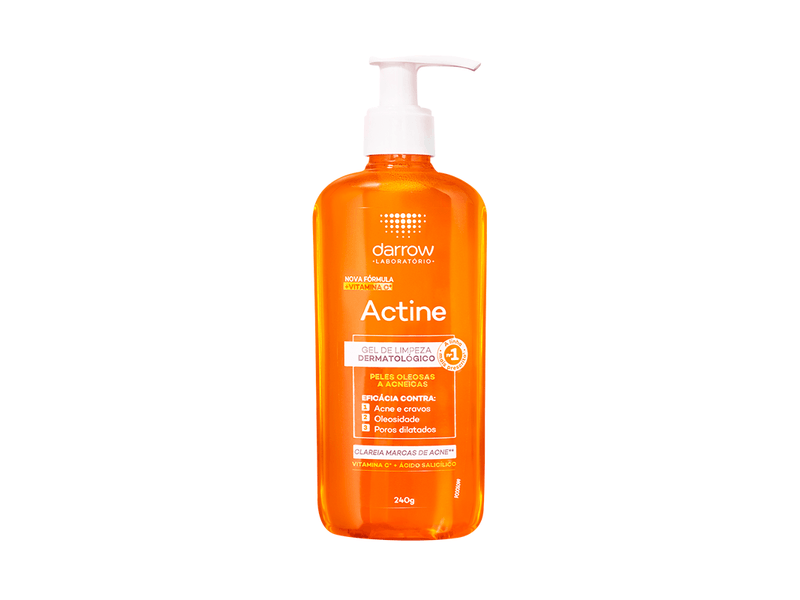 Gel de Limpeza Actine Peles Oleosas e Acneicas 240g