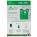 Kit-Gel-de-Limpeza-Profunda-Vichy-Normaderm-300g---Refil-240g