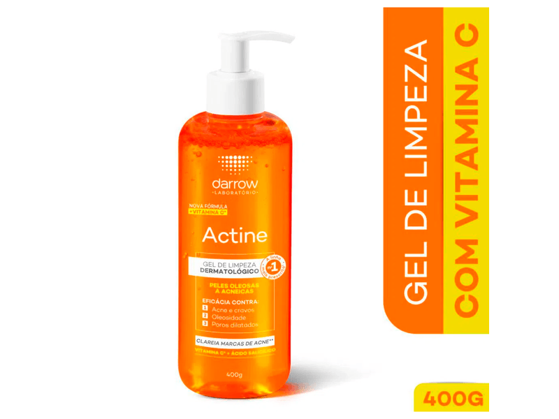 Gel-de-Limpeza-Darrow-Actine-Pele-Oleosa-e-Acneica-400g