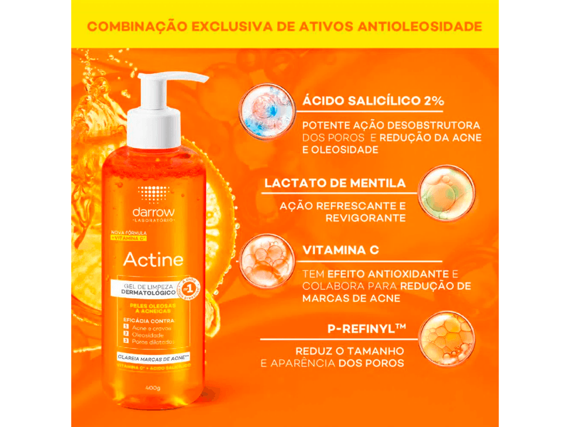 Gel-de-Limpeza-Darrow-Actine-Pele-Oleosa-e-Acneica-400g