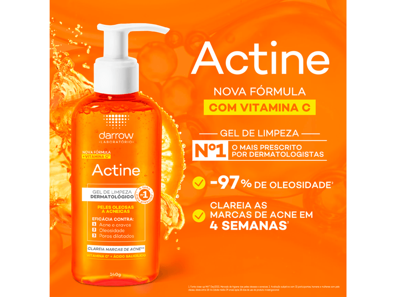Gel-de-Limpeza-Darrow-Actine-Pele-Oleosa-e-Acneica-140g