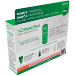 Kit-Sabonete-Dermatologico-em-Barra-Vichy-Normaderm-70g---Gel-de-Limpeza-Profunda-Normaderm-40g