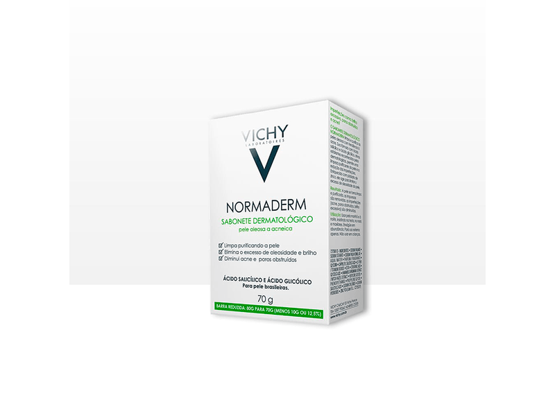 Kit-Sabonete-Dermatologico-em-Barra-Vichy-Normaderm-70g---Gel-de-Limpeza-Profunda-Normaderm-40g