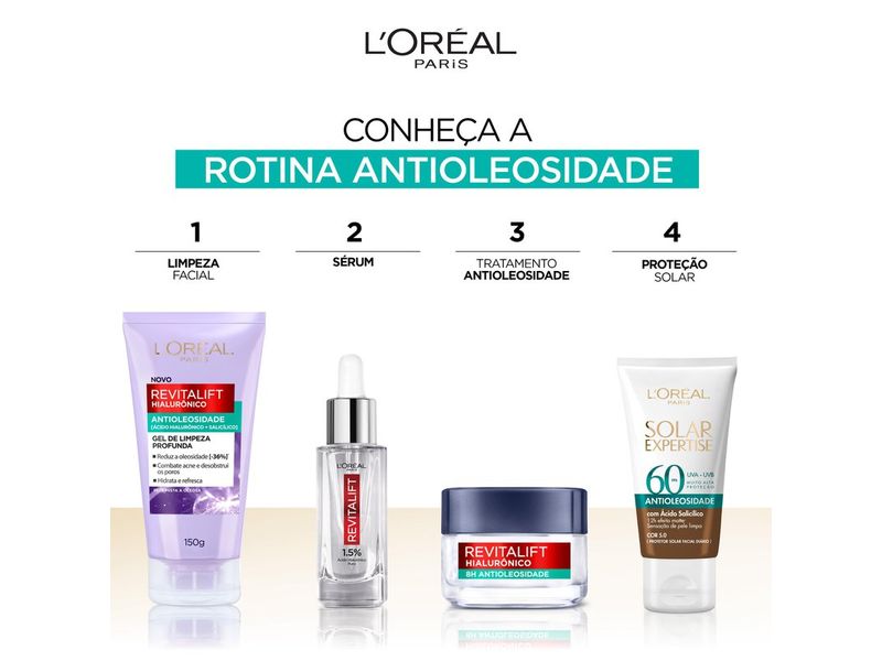 Protetor-Solar-Facial-L-Oreal-Paris-Solar-Expertise-Antioleosidade-FPS60-Cor-Negra-40g
