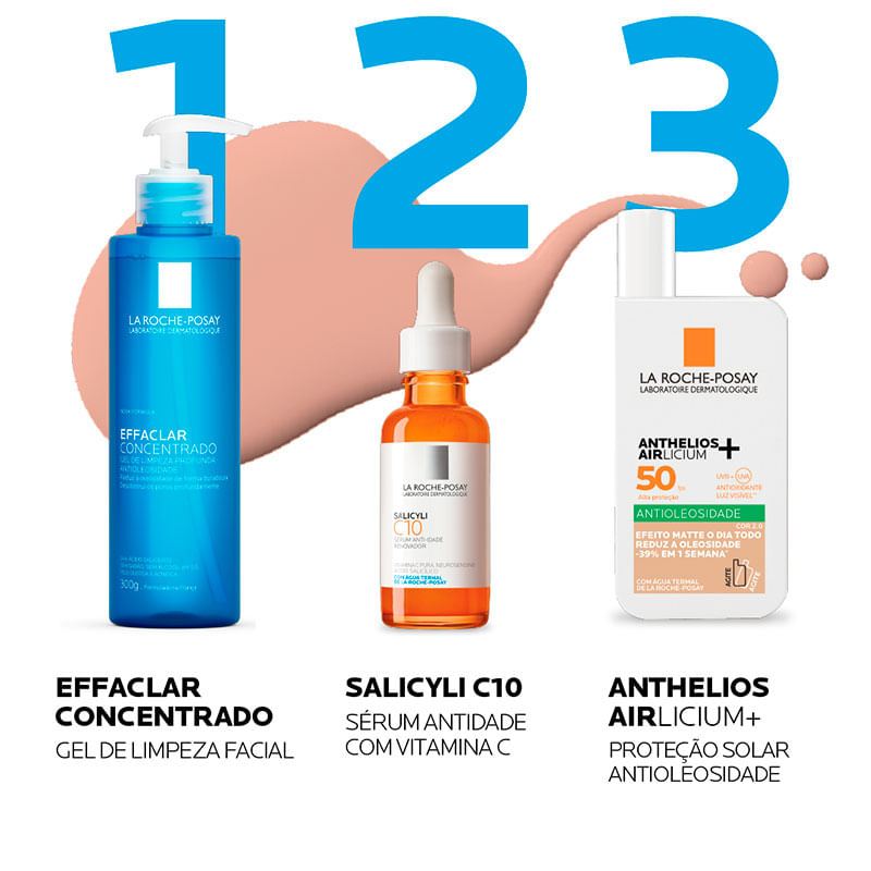 La Roche-Posay Anthelios Protetor Solar Rosto FPS50 Cor 4.0 40g