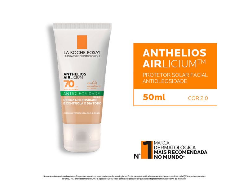 Protetor-Solar-Facial-La-Roche-Posay-Anthelios-Airlicium-FPS70-Cor-2.0-40g