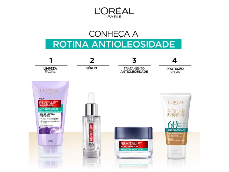 Protetor-Solar-Facial-L-Oreal-Paris-Solar-Expertise-Antioleosidade-FPS60-Cor-Media-40g