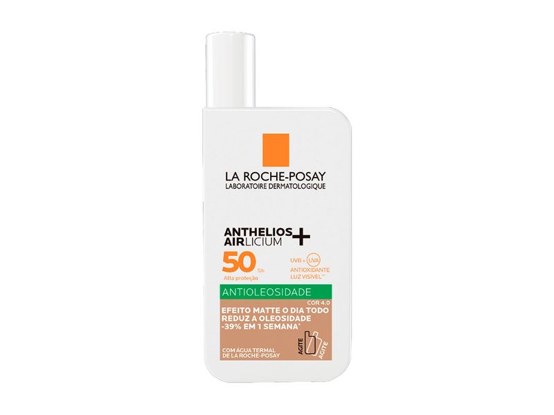 Protetor-Solar-Facial-La-Roche-Posay-Anthelios-Airlicium-Fluido-Antioleosidade-FPS50-Cor-4.0-40ml