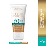 Protetor-Solar-Facial-L-Oreal-Paris-Solar-Expertise-Antioleosidade-FPS60-Cor-Media-40g