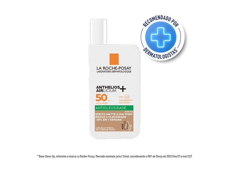 Protetor-Solar-Facial-La-Roche-Posay-Anthelios-Airlicium-Fluido-Antioleosidade-FPS50-Cor-4.0-40ml