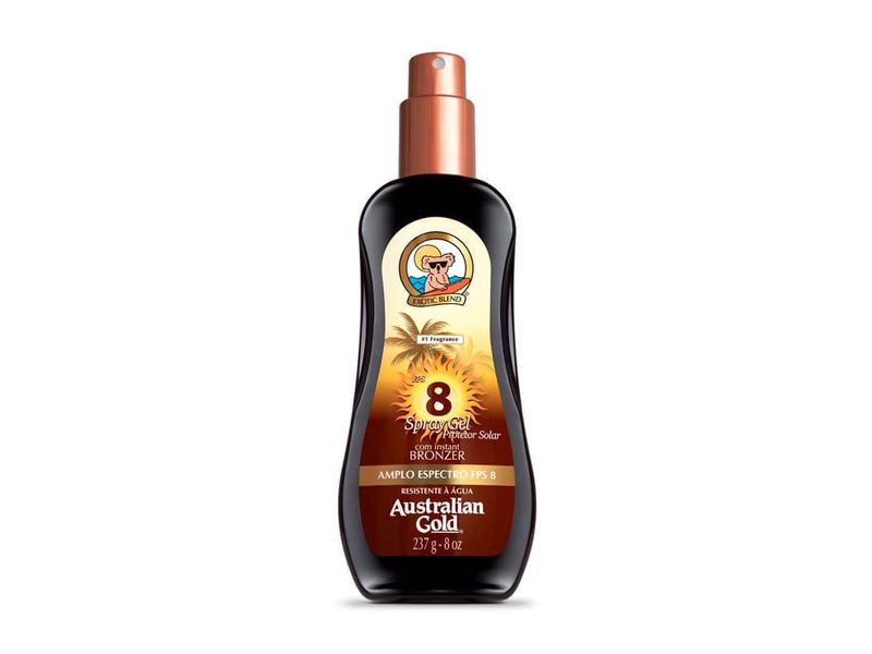 Protetor-Solar-Corporal-Australian-Gold-Bronzer-Gel-FPS8-Spray-237ml