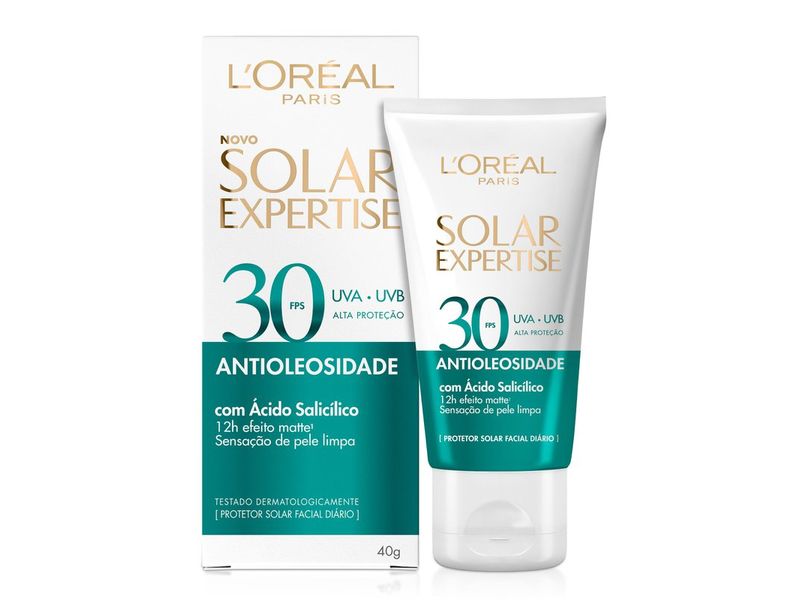Protetor Solar Facial L'Oréal Paris Solar Expertise Antioleosidade FPS30 40g