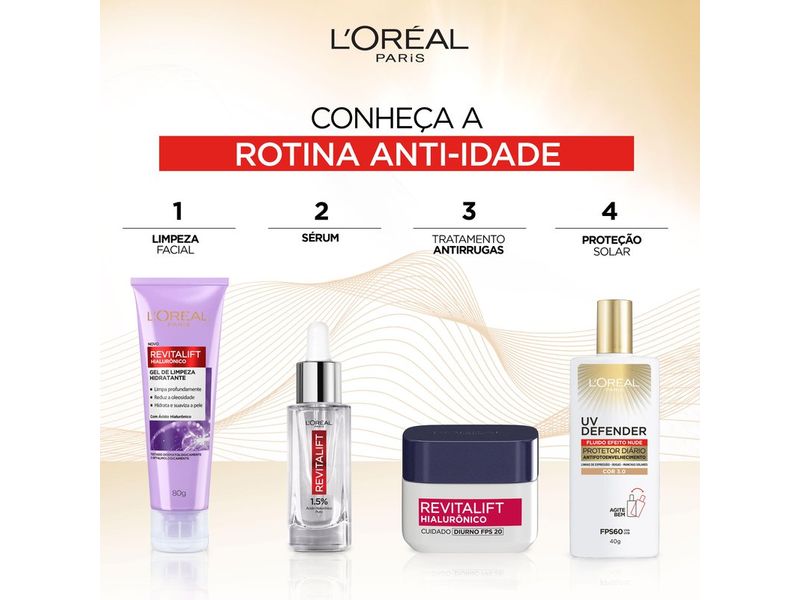 Protetor-Solar-Facial-L-Oreal-Paris-UV-Defender-Fluido-FPS-60-Cor-Media-3.0-40g
