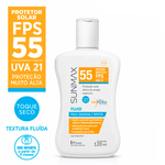 Kit-Protetor-Solar-Sunmax-Fluid-FPS55-120ml-Gratis-Protetor-Solar-Facial-Sunmax-Sensitive-Pocket-FPS50-25ml