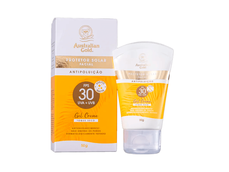 Protetor-Solar-Facial-Australian-Gold-Antipoluicao-FPS30-50g