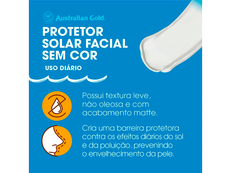 Protetor-Solar-Facial-Australian-Gold-Antipoluicao-FPS30-50g