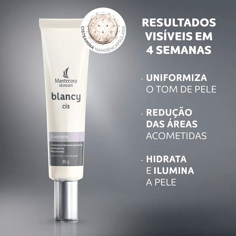 Gel Creme Clareador Skincare Blancy Cis 30g