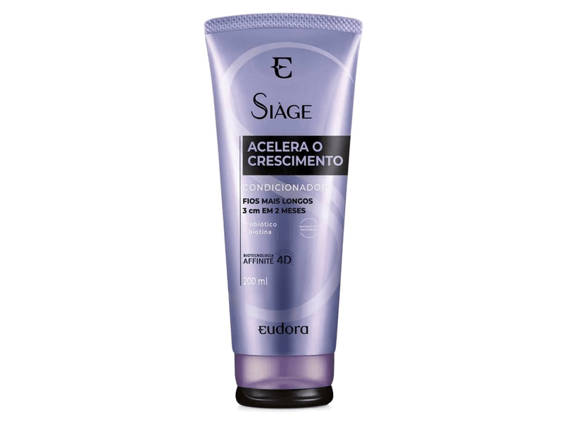Condicionador Eudora Siàge Acelera o Crescimento 200ml