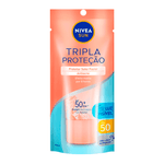 Protetor Facial Nivea Sun Triple Protect Antissinais FPS50 Antiacne 40ml