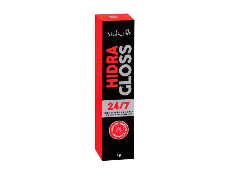 Gloss Labial Vult Hidra Gloss 24/7 Rubi 4g